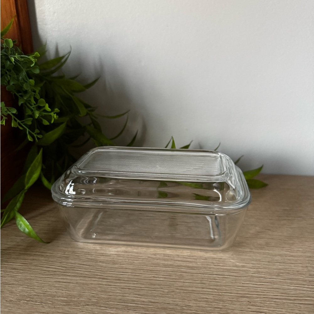 Transparent Glass Fridgy Food Keeper with Lid
